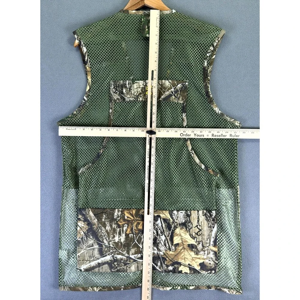 Browning Vest Large Green Realtree Edge Camo Mesh Upland Game Hunting Trapping
